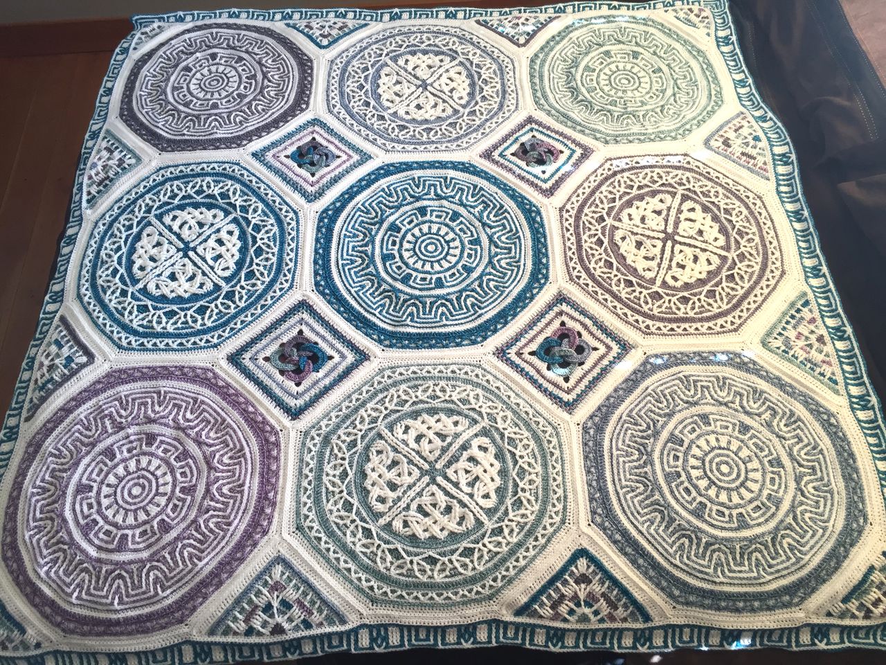 About Labyrinth Celtic Mandala Blanket LillaBj rn s Crochet World about-labyrinth-celtic-mandala-blanket-lillabj-rn-s-crochet-world