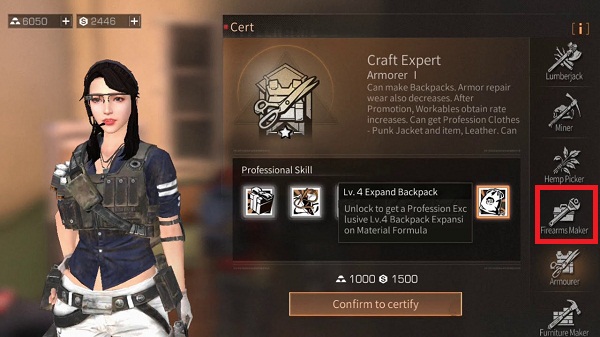 Professional certified gun manufacturer Professional certified gun maker game Lifeafter