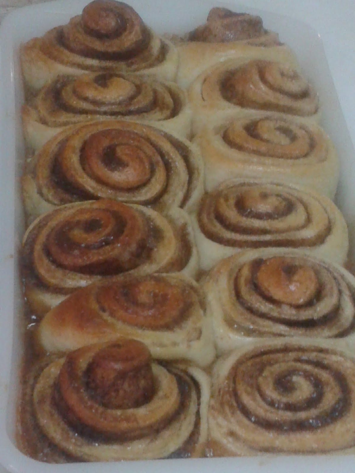 Cinnamon rolls Tangzhong method