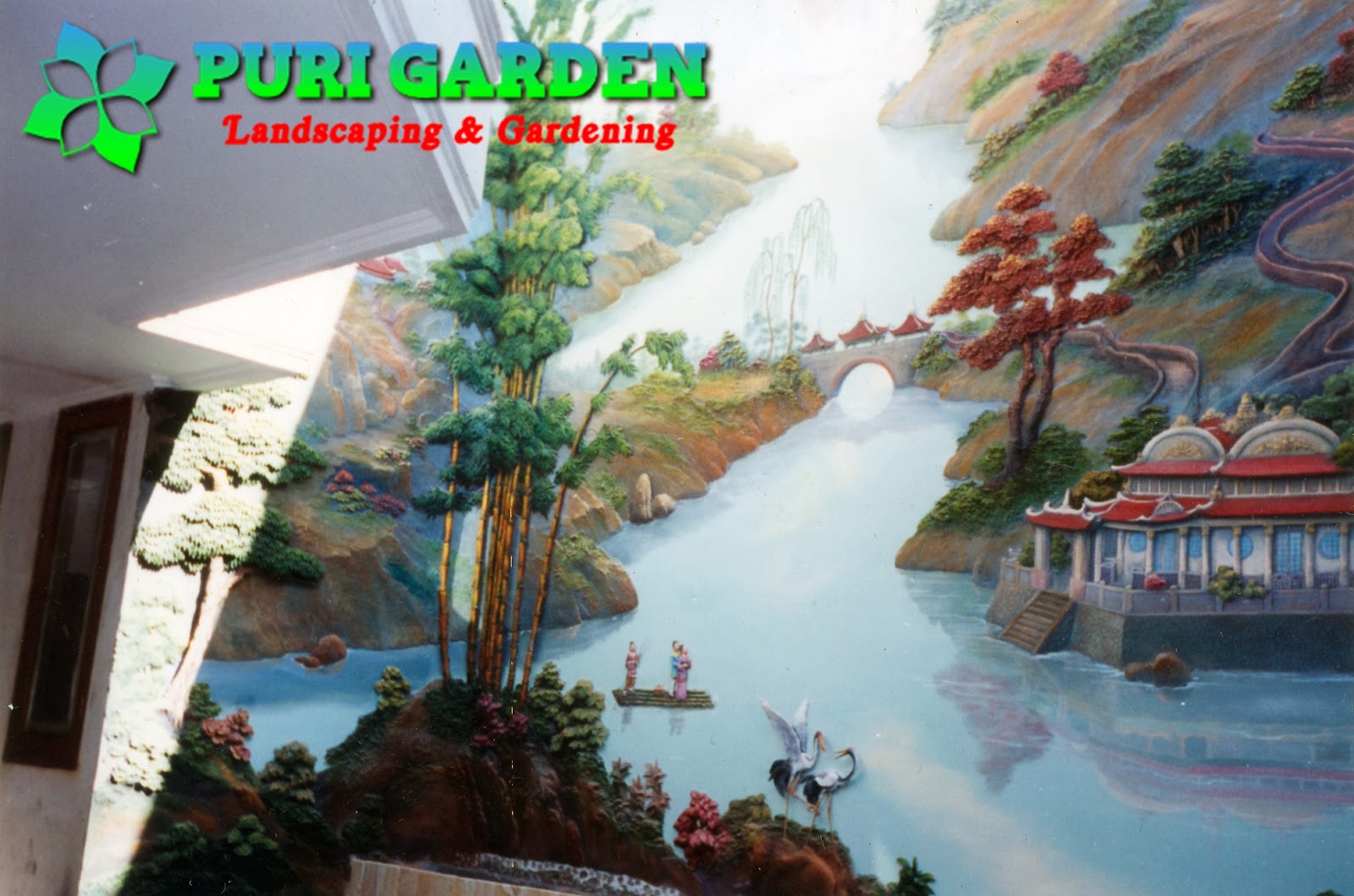 38+ Inspirasi Baru Desain Taman Relief