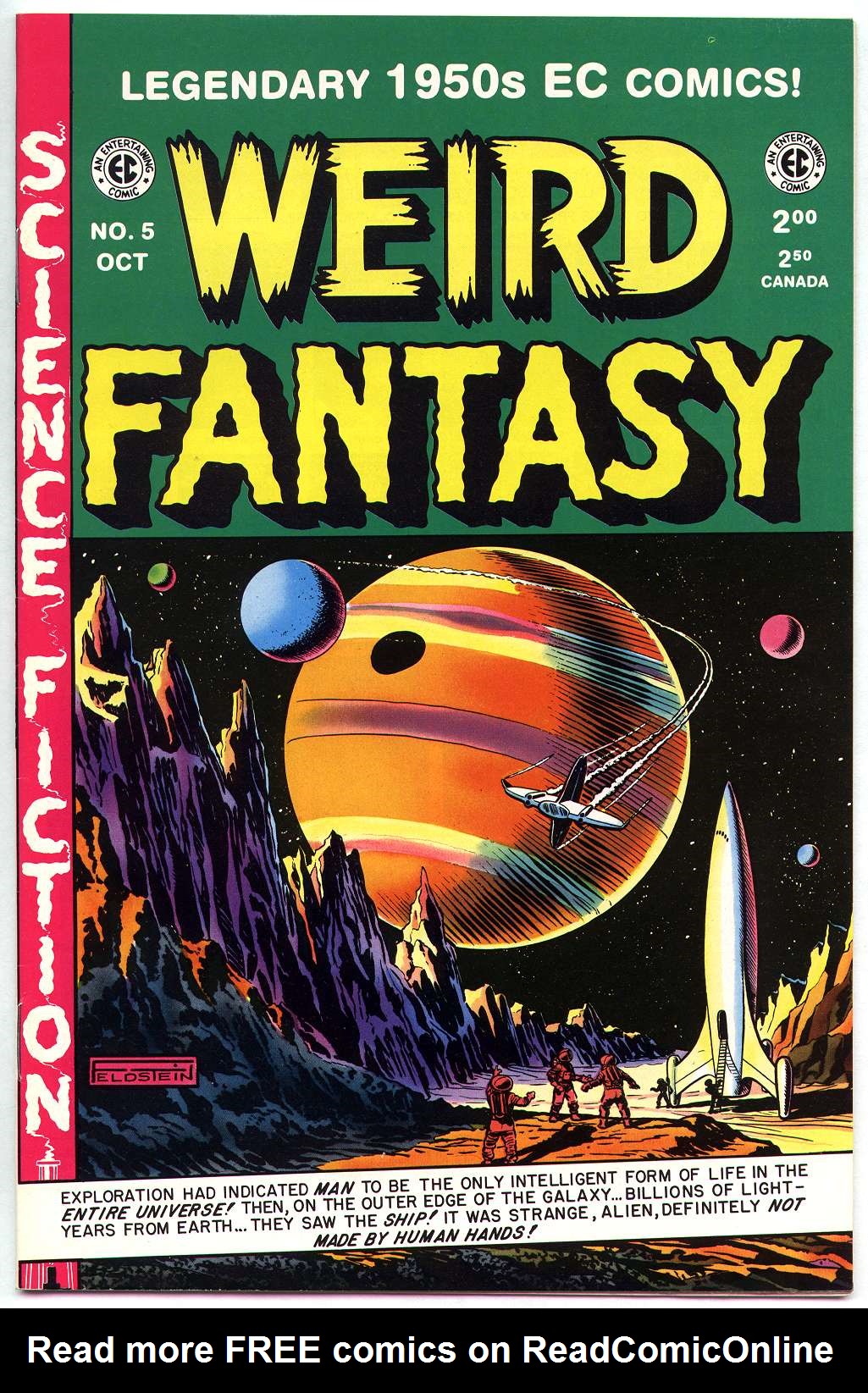Read online Weird Fantasy (1950) comic -  Issue #5 - 1