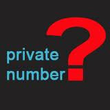 cek no hp private number