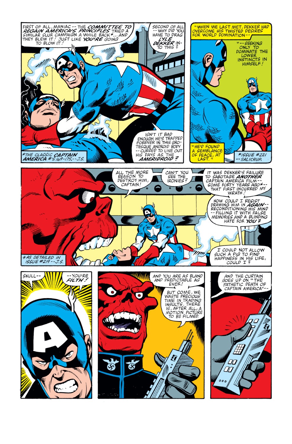 Captain America (1968) Issue #263 #178 - English 4