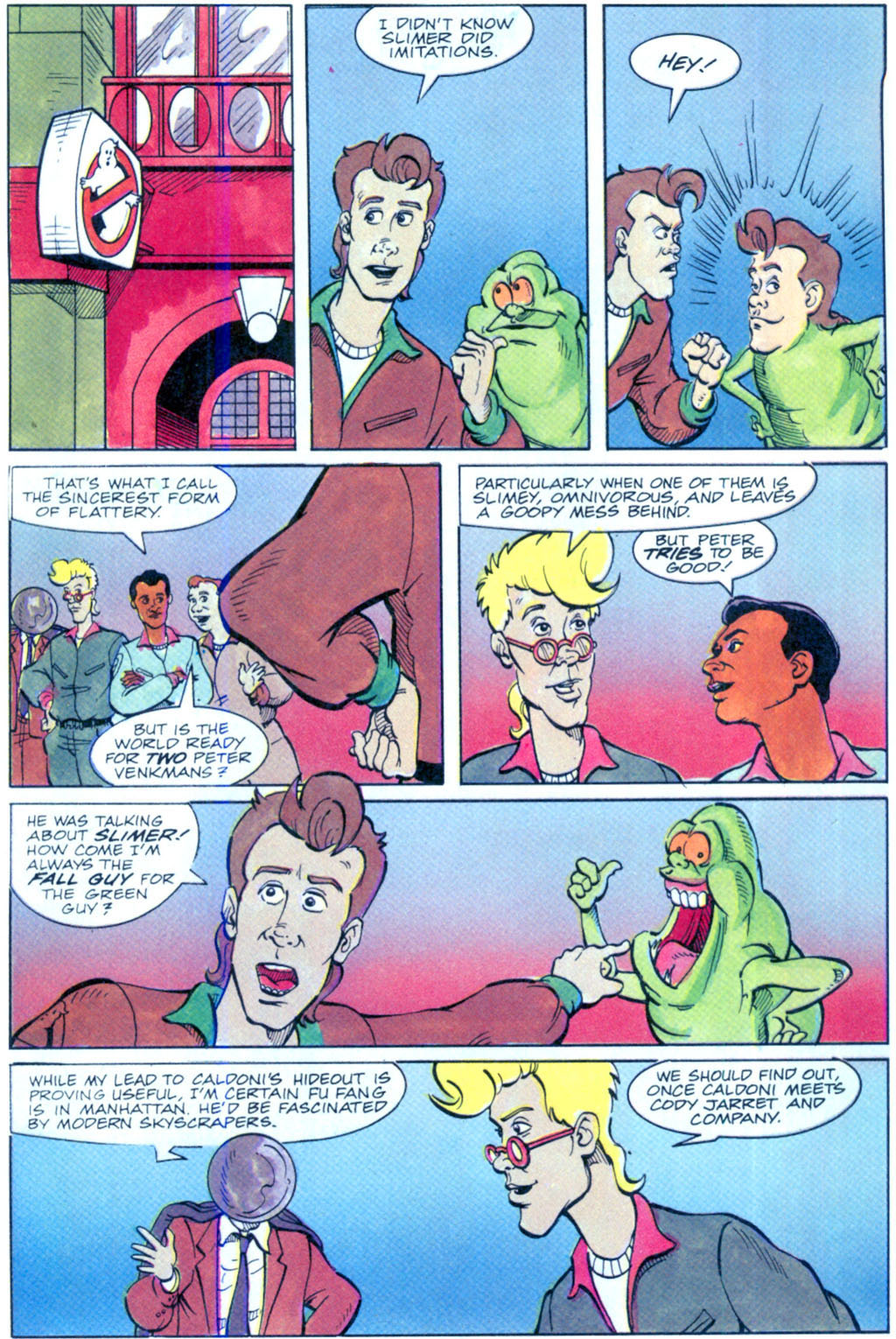 Read online Real Ghostbusters comic -  Issue #7 - 16