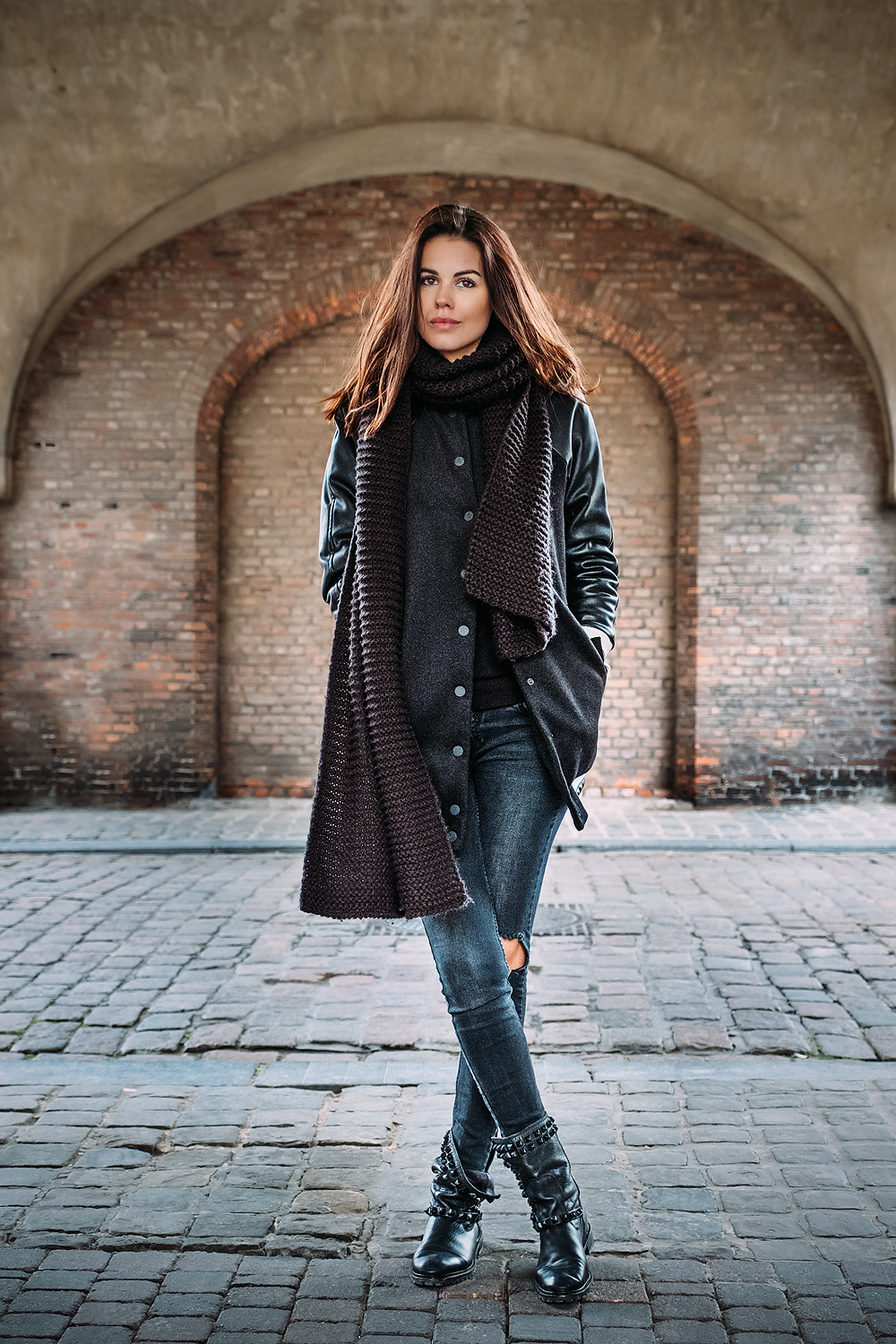 Fujifilm Xpro 2 editorial Urban fashion image in Bruges Belgium by Willie Kers