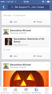 Sacerdotus: Saqqal & the Corapi Facebook Cult