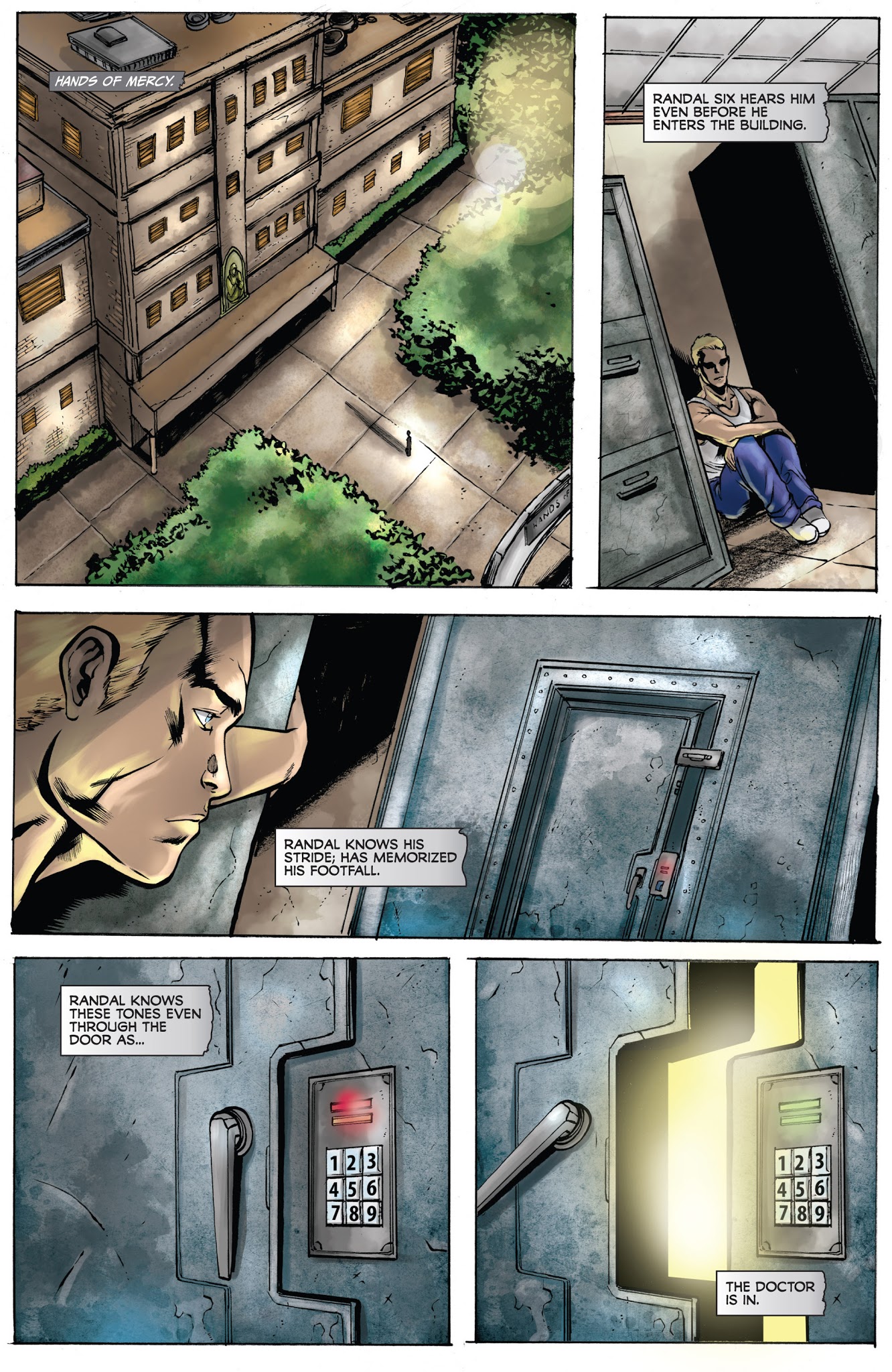 Read online Dean Koontz's Frankenstein: Prodigal Son (2010) comic -  Issue #1 - 11