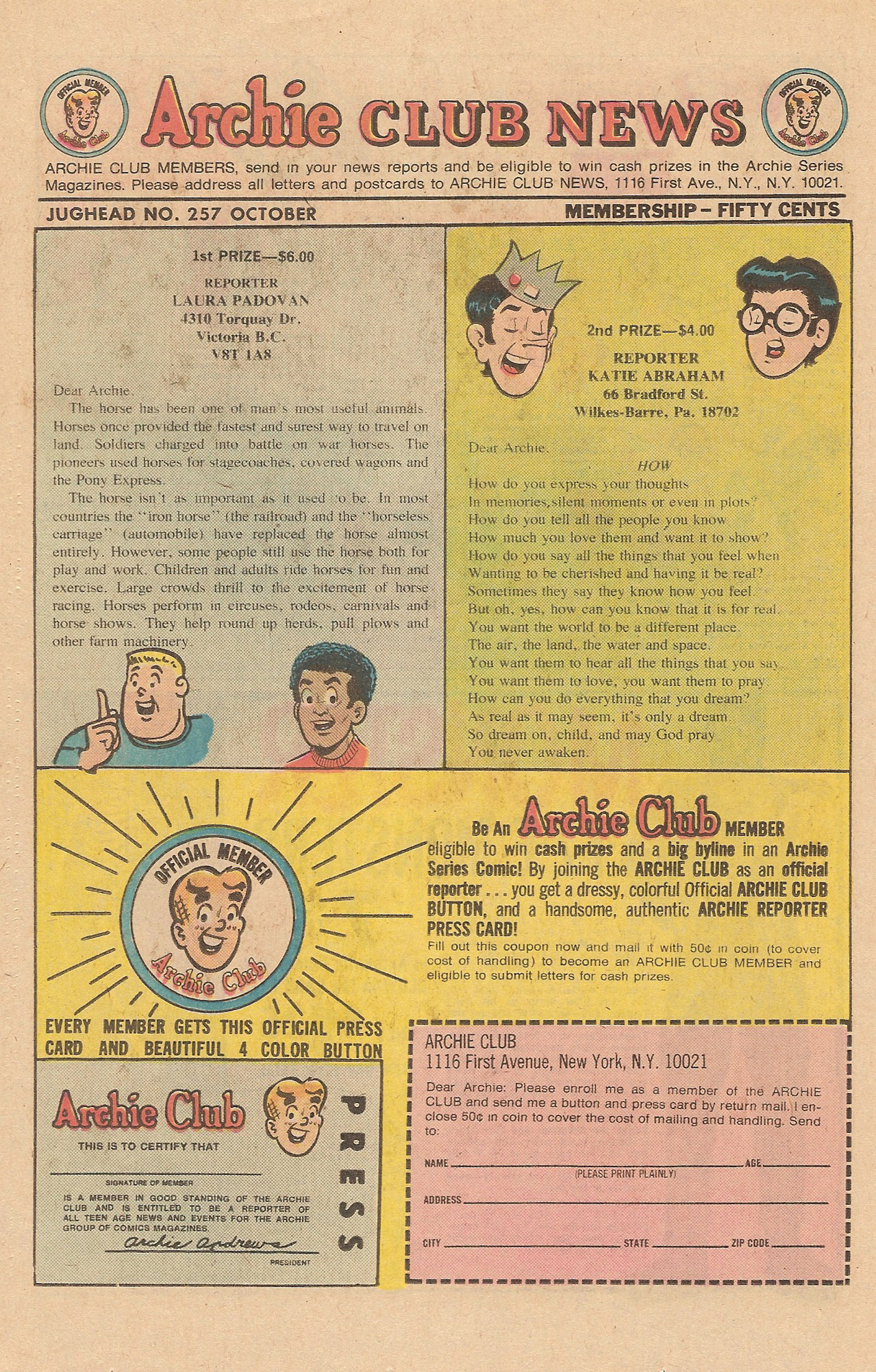 Read online Jughead (1965) comic -  Issue #257 - 26