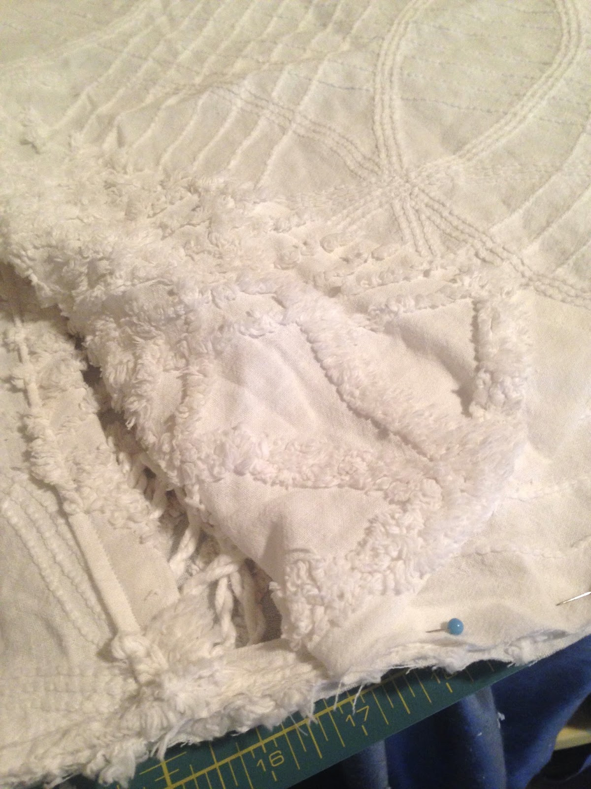 Amy's Creative Pursuits How To Make A Pillow Sham Out Of An Old Bedspread
