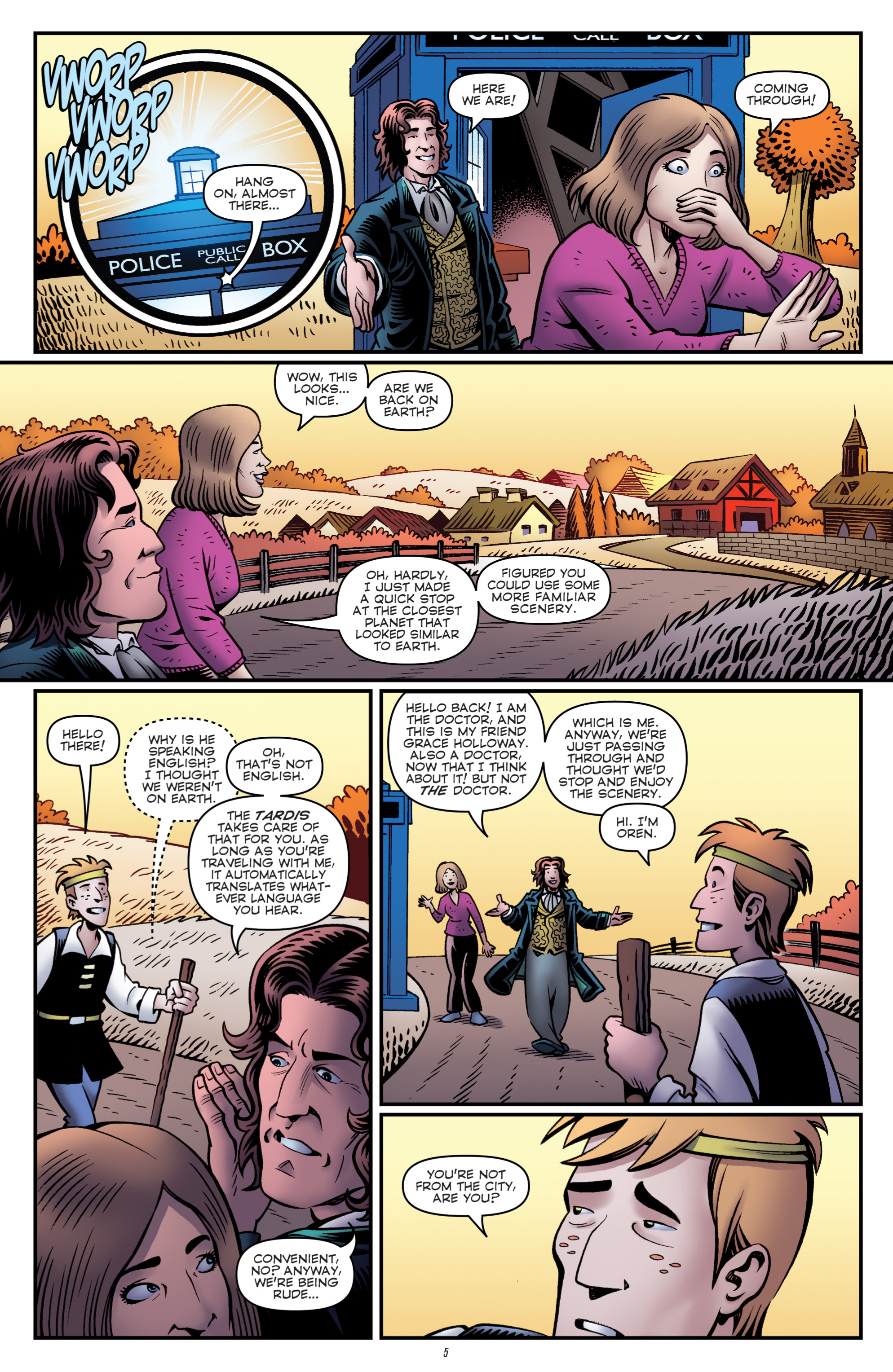 Read online Doctor Who: Prisoners of Time comic -  Issue #8 - 8