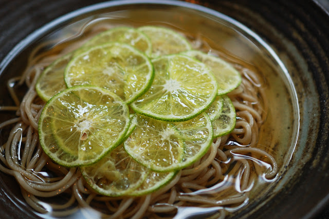Image of sudachi soba noodles by naoko takagi