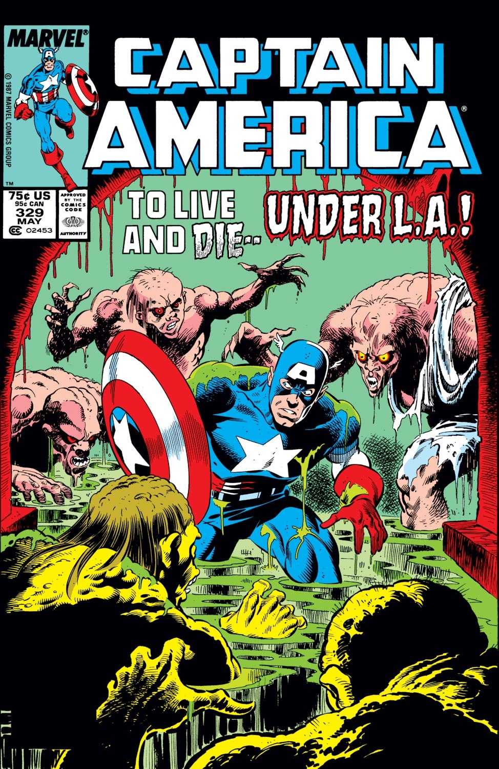 Captain America (1968) Issue #329 #258 - English 1