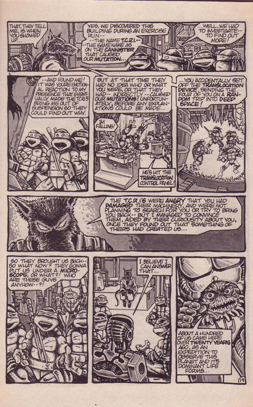 Read online Teenage Mutant Ninja Turtles (1984) comic -  Issue #7 - 21