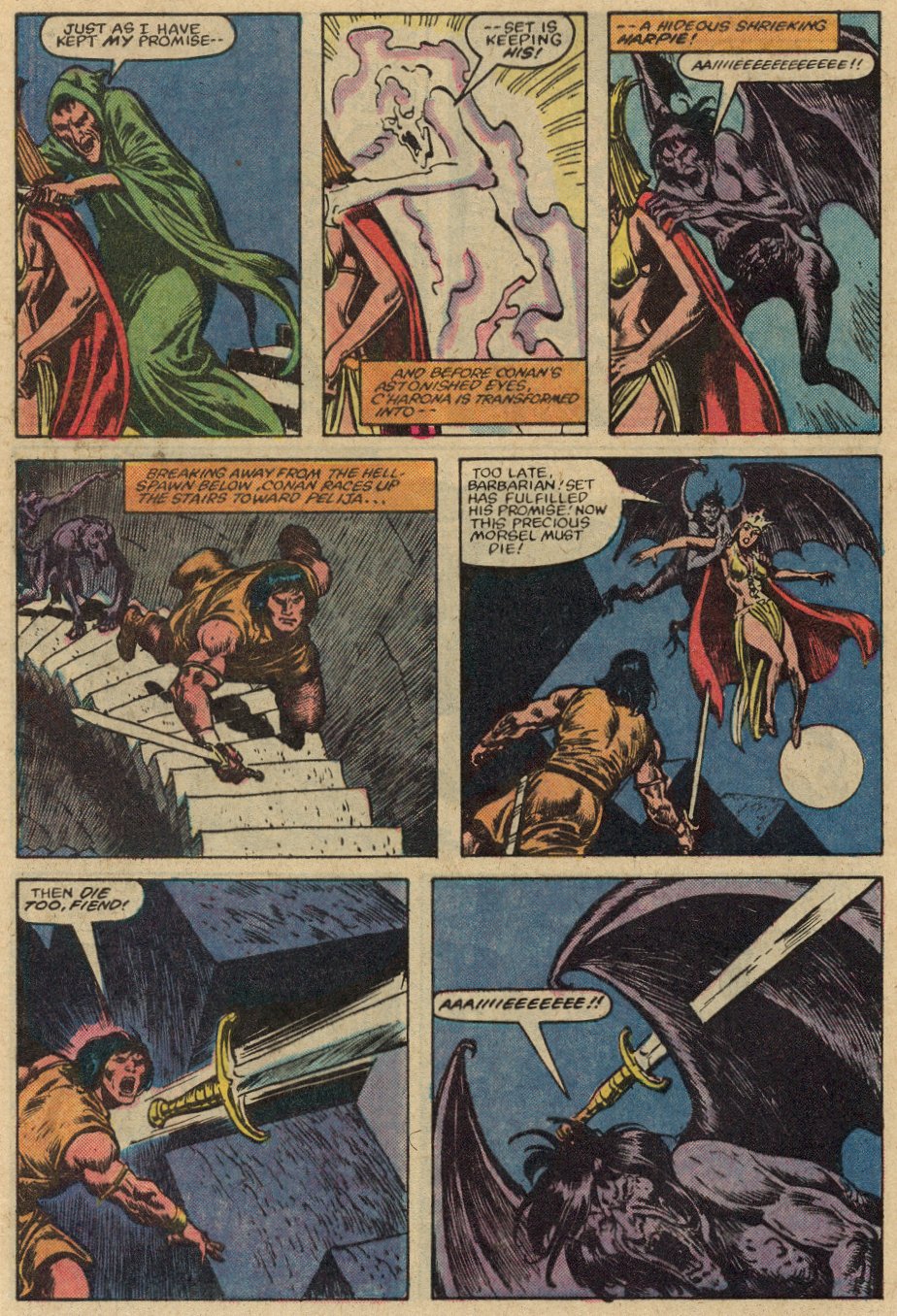 Read online Conan the Barbarian (1970) comic -  Issue #147 - 23