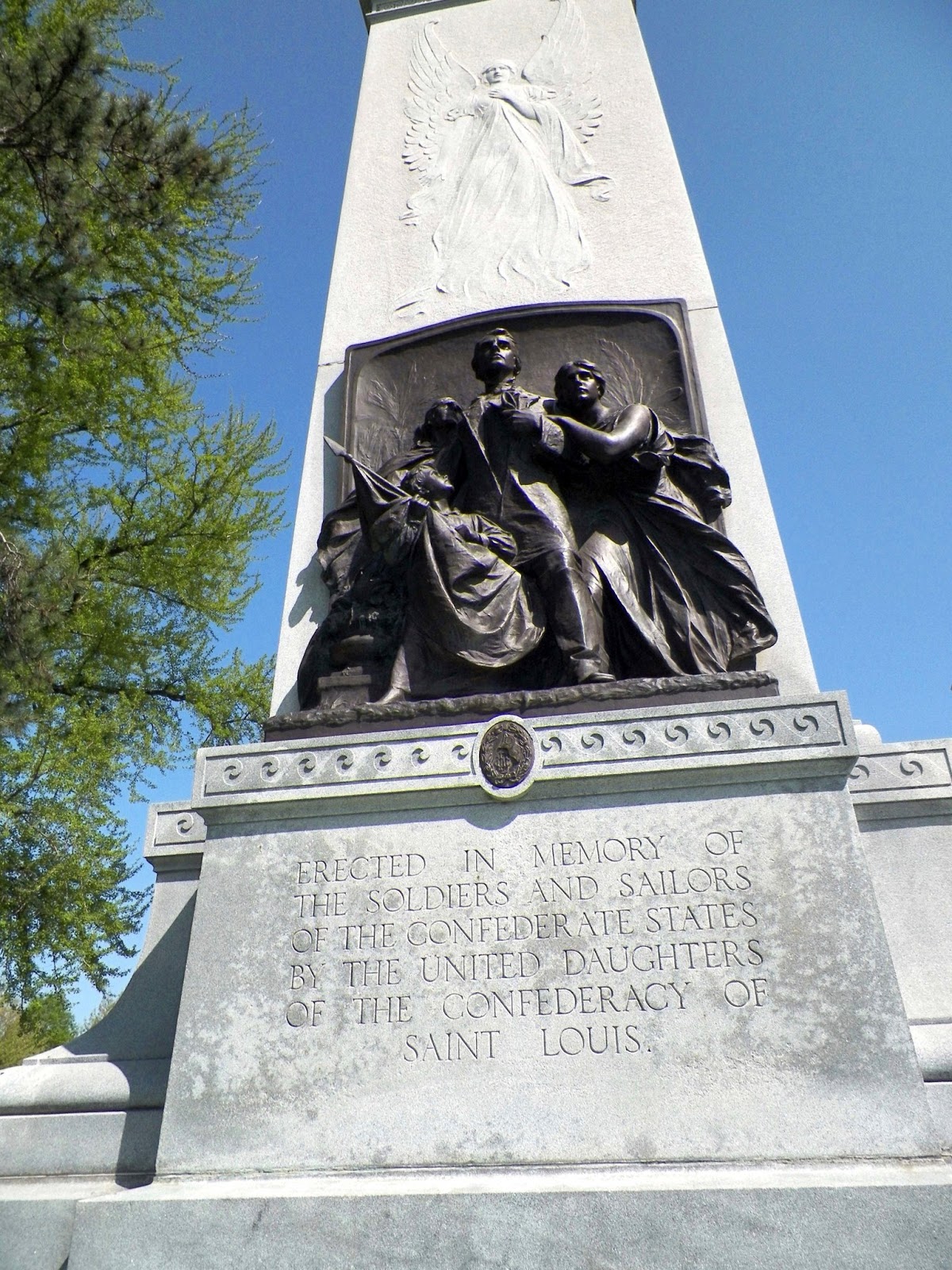 bensozia And Now a Confederate Monument in St. Louis