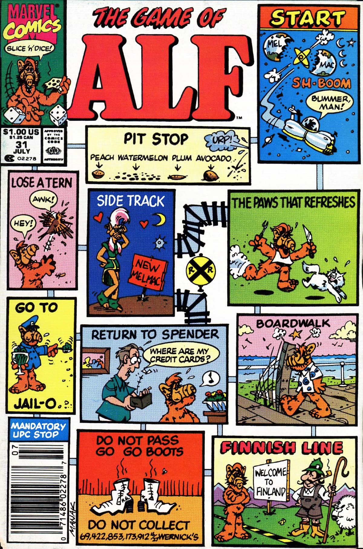 Read online ALF comic -  Issue #31 - 1