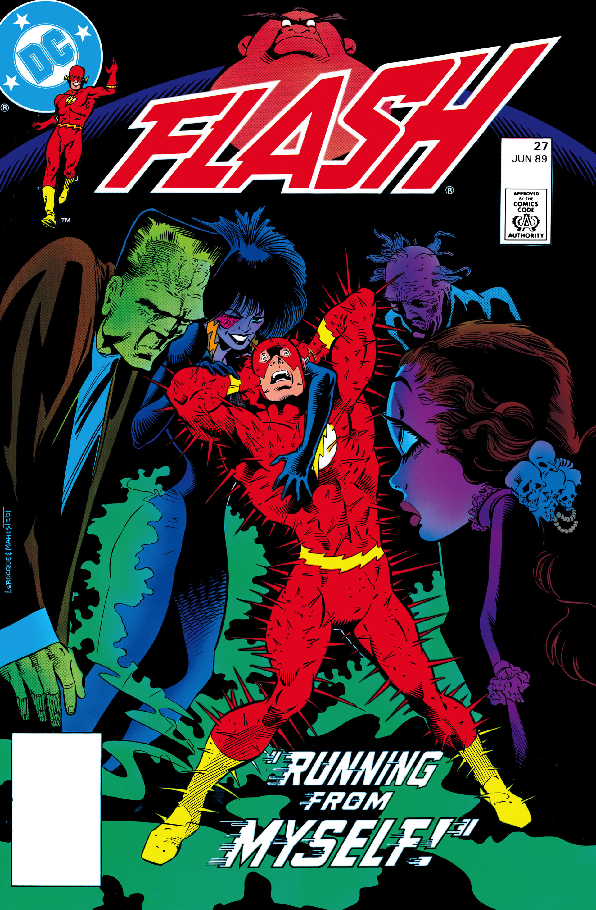 Read online The Flash (1987) comic -  Issue #27 - 1