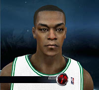 Rajon Rondo Cyber face NBA 2K12
