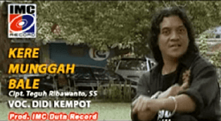 Lirik Lagu Kere Munggah Bale - Didi Kempot