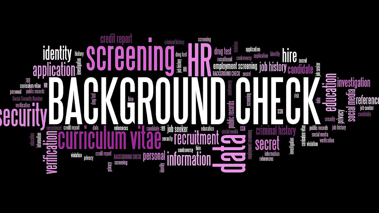 What Does Background Check Mean