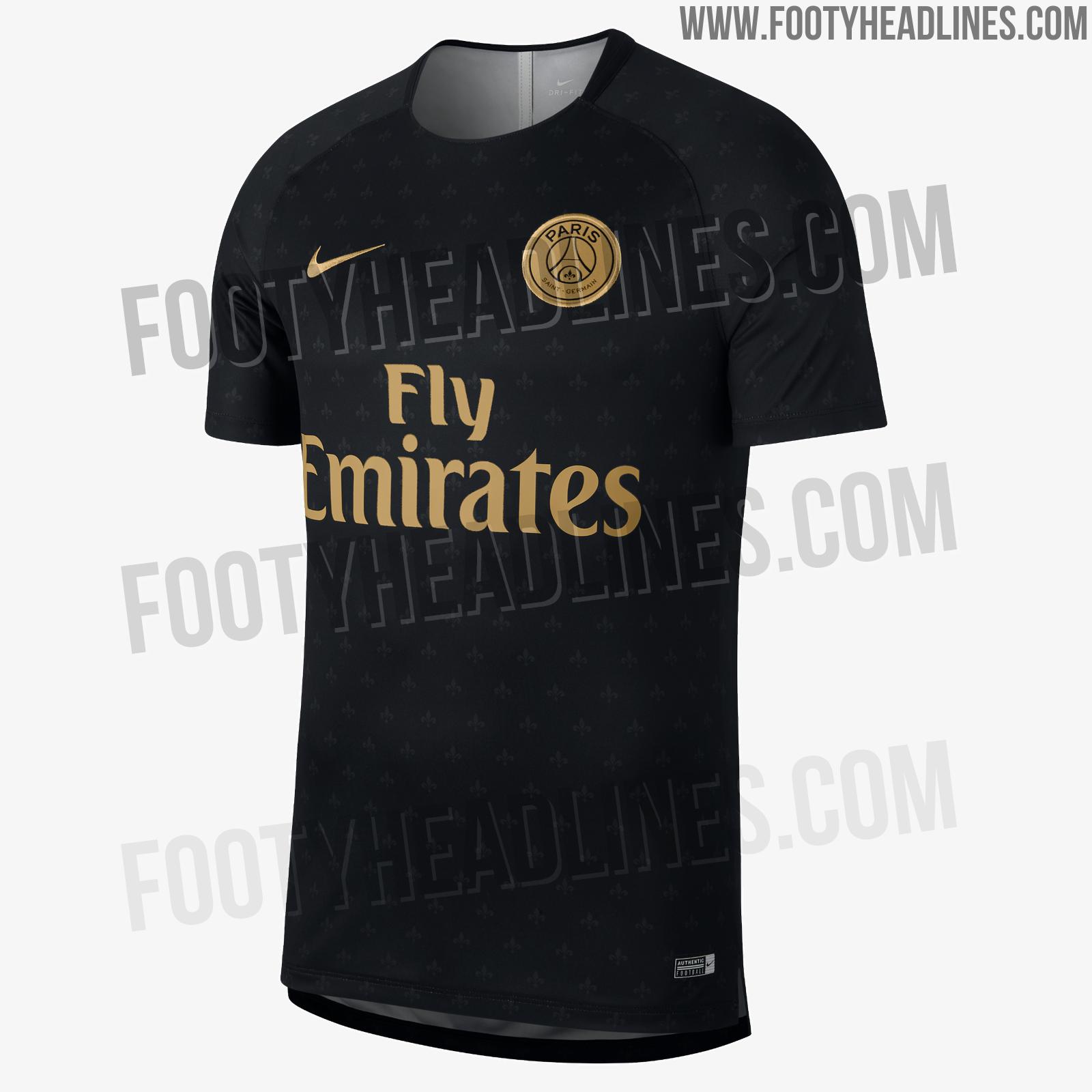 Nike PSG 1819 Away PreMatch Shirt Leaked  Footy Headlines