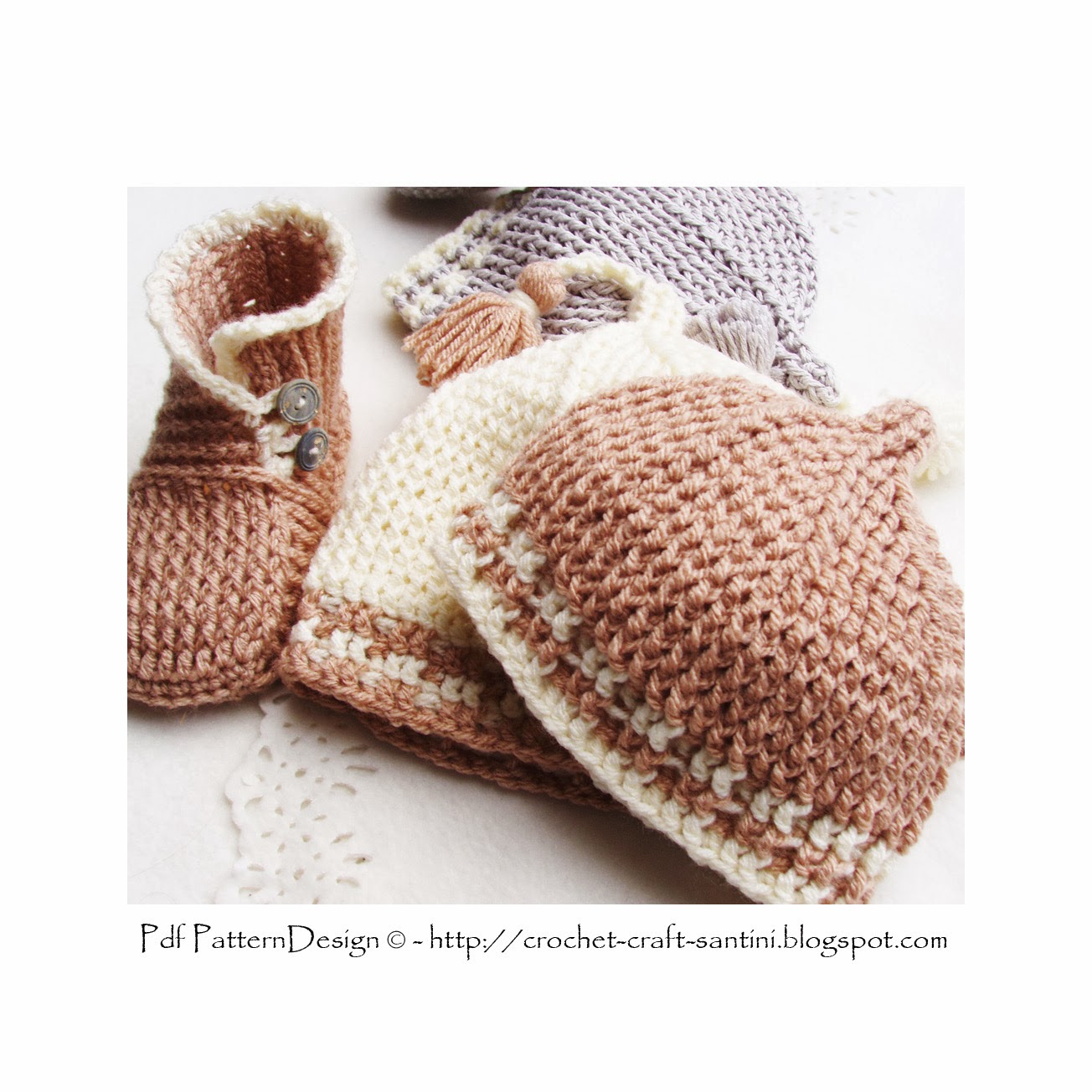 POST STITCHES FOR THE BABY'S TASSEL HAT!