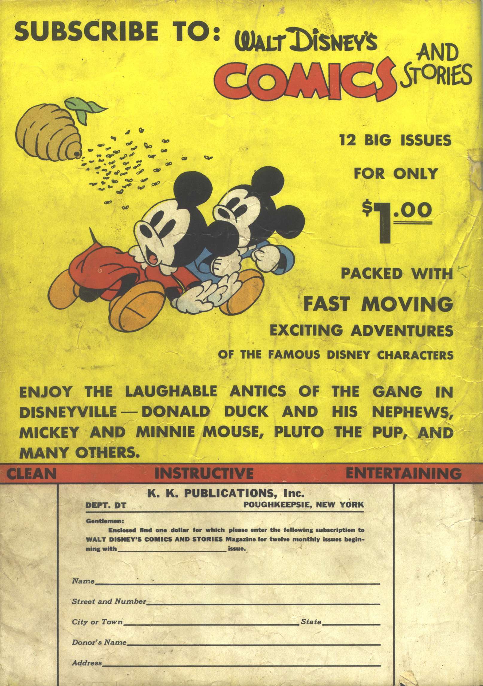 Read online Walt Disney's Comics and Stories comic -  Issue #23 - 68