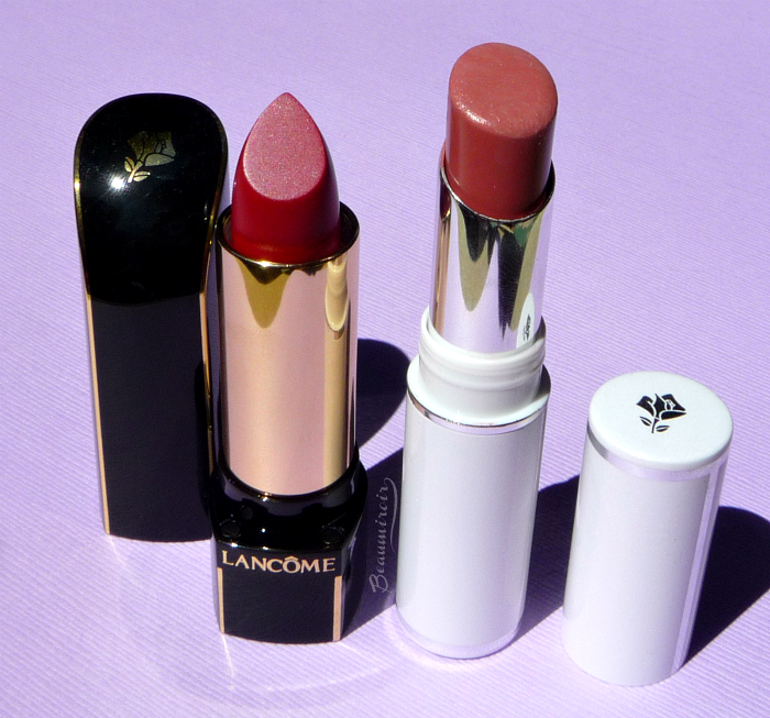 Lancome lipstick L'Absolu Rouge Definition Le Sepia & Shine Love Twisted Beige