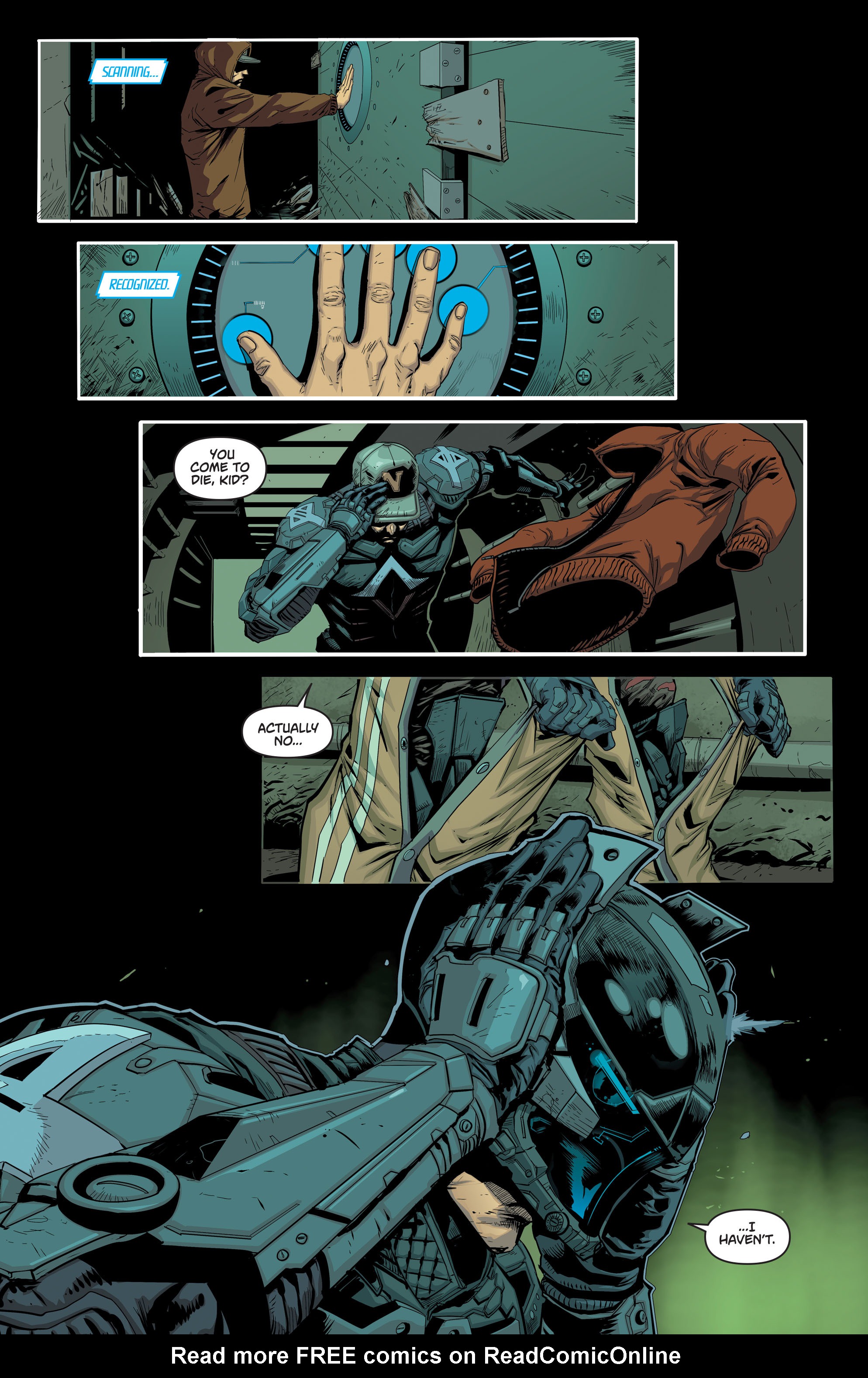 Read online Batman: Arkham Knight: Genesis comic -  Issue #5 - 6