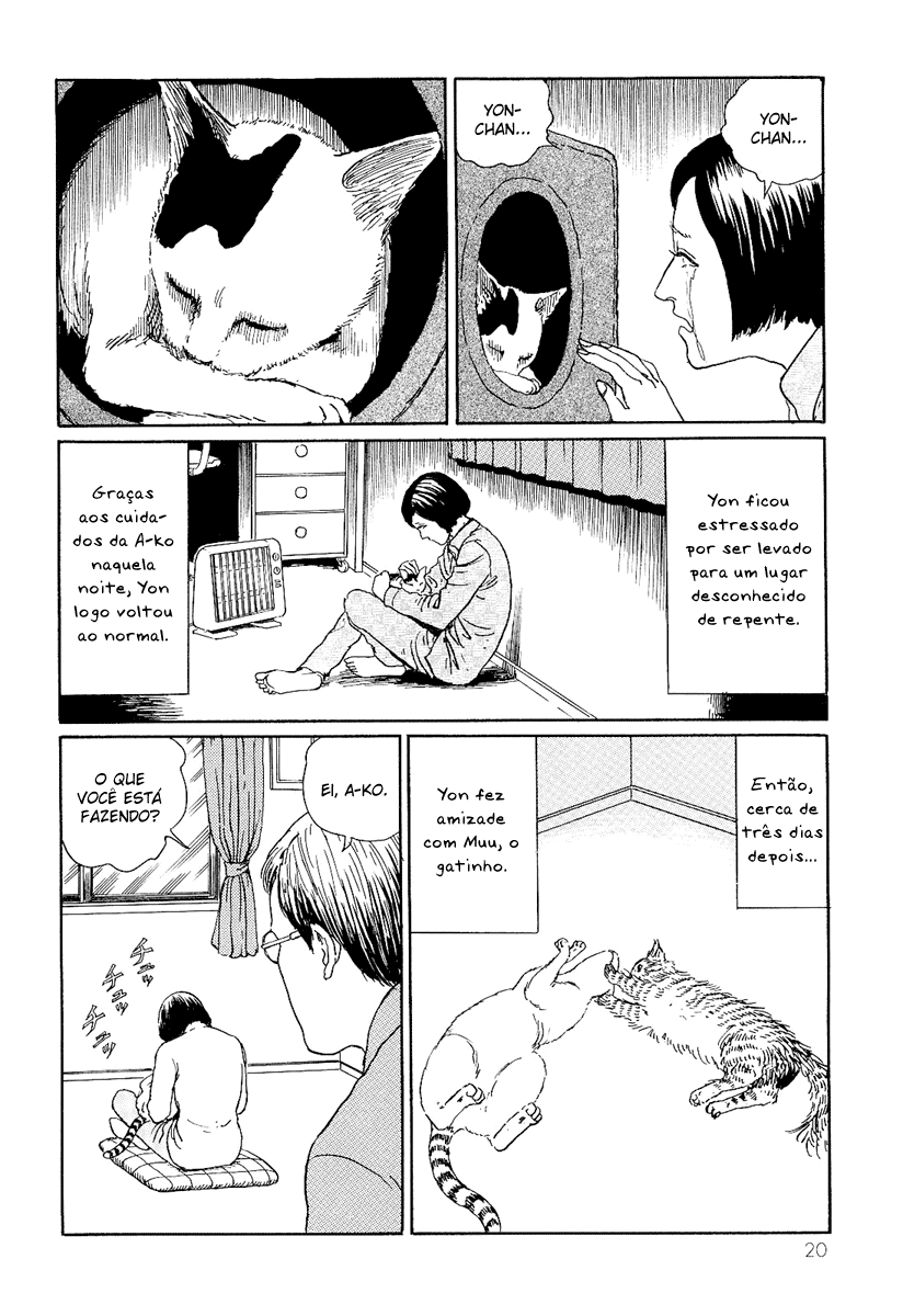 Mangá Junji Ito's Cat Diary Yon & Mu Capítulo 2