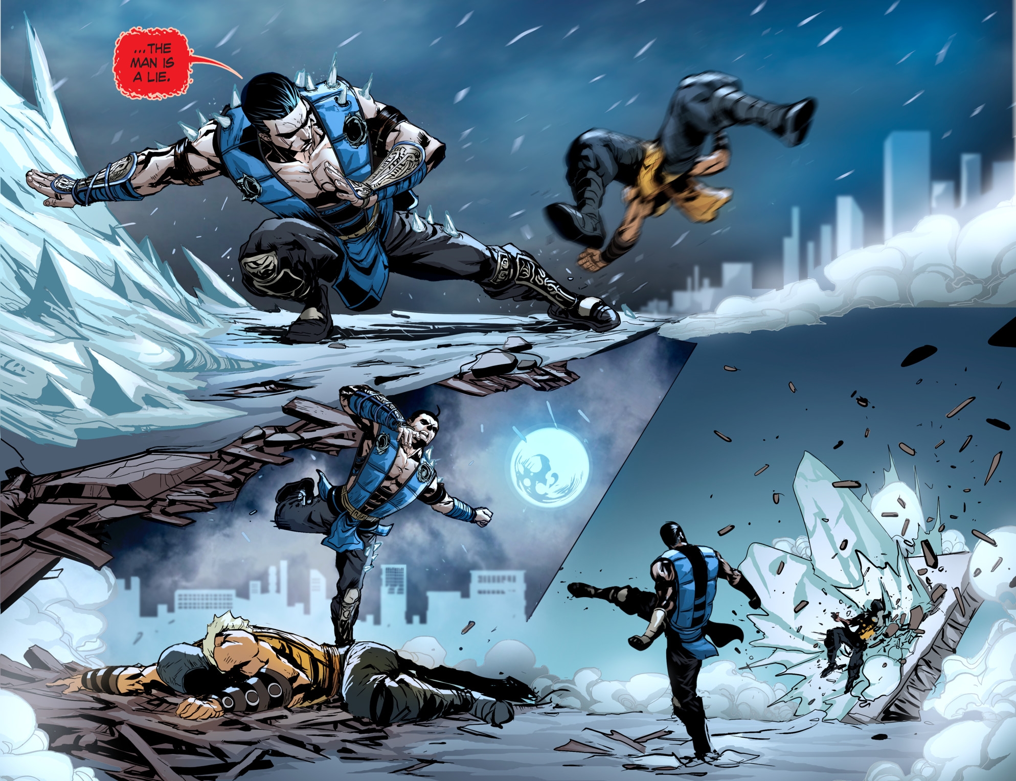 Read online Mortal Kombat X [I] comic -  Issue #14 - 12