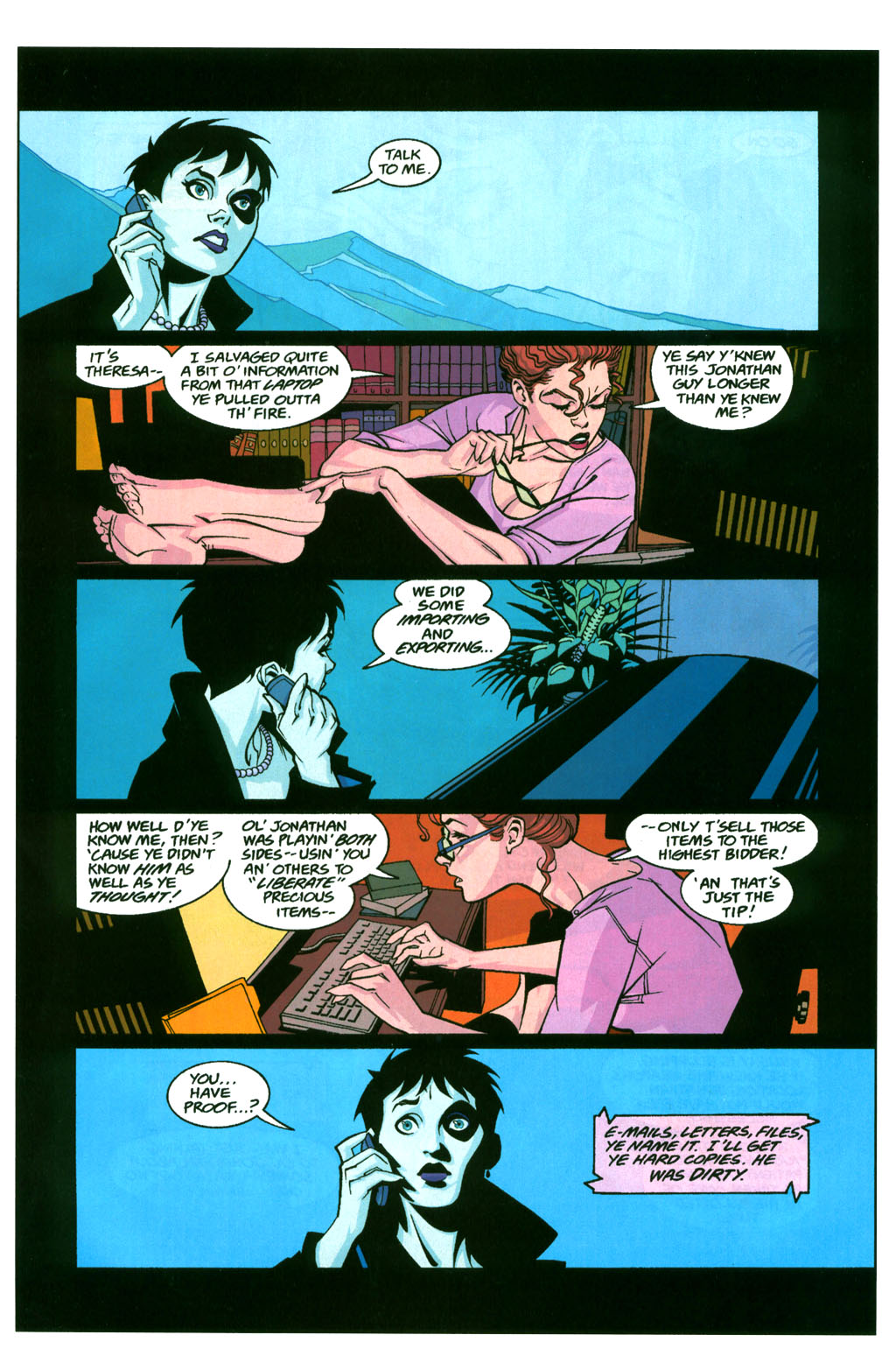 Read online Domino (2003) comic -  Issue #3 - 4