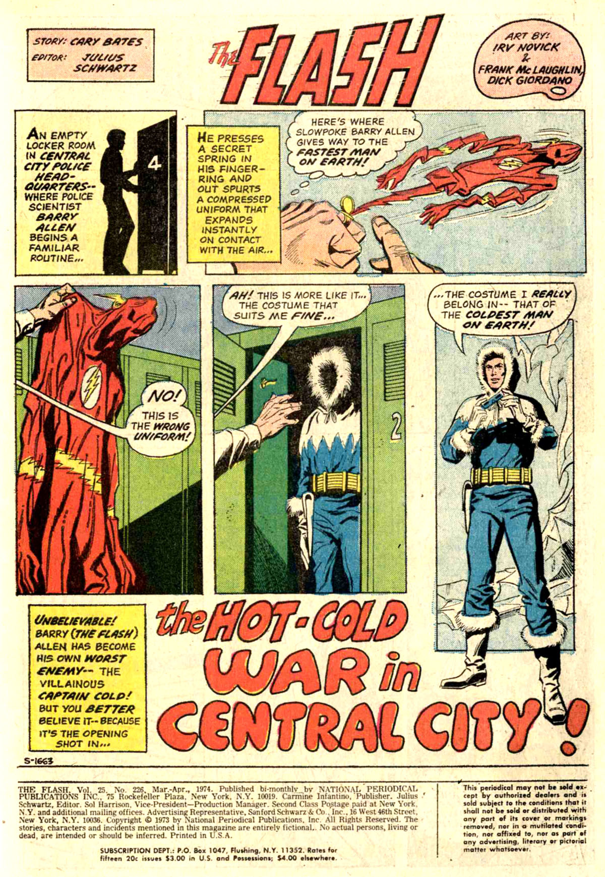 Read online The Flash (1959) comic -  Issue #226 - 3