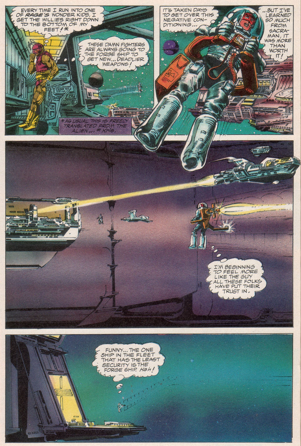 Read online Armor comic -  Issue #4 - 19