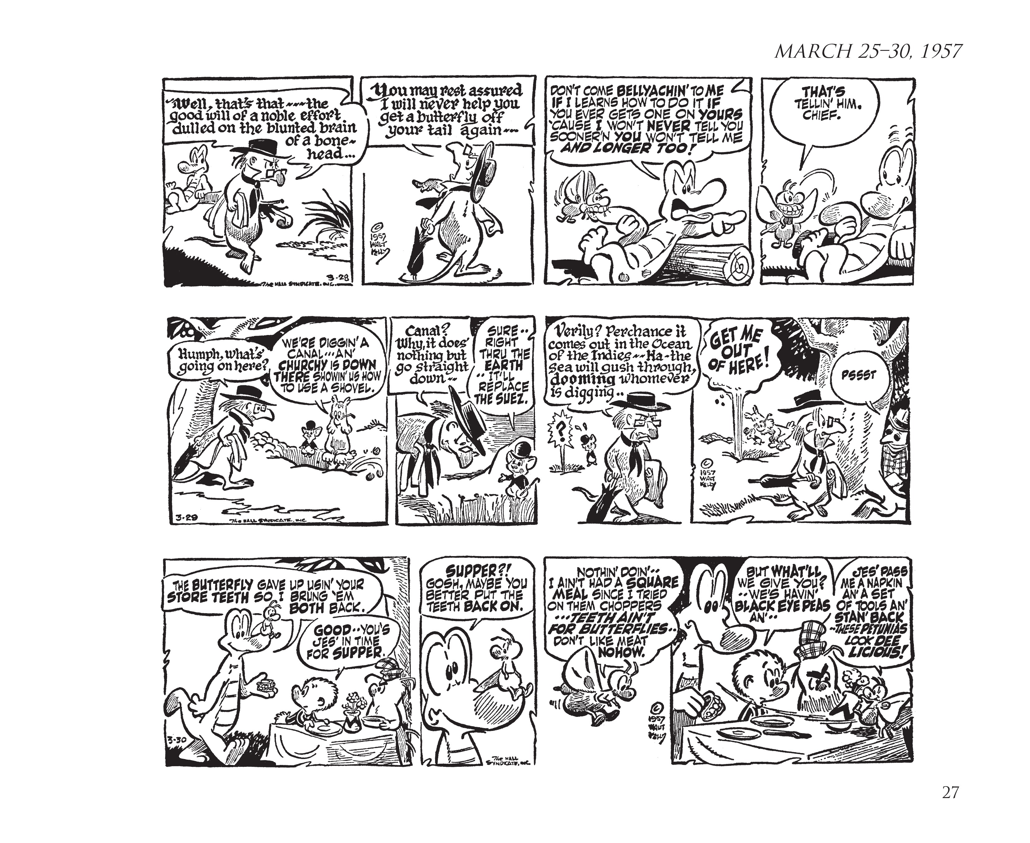 Read online Pogo by Walt Kelly: The Complete Syndicated Comic Strips comic -  Issue # TPB 5 (Part 1) - 36