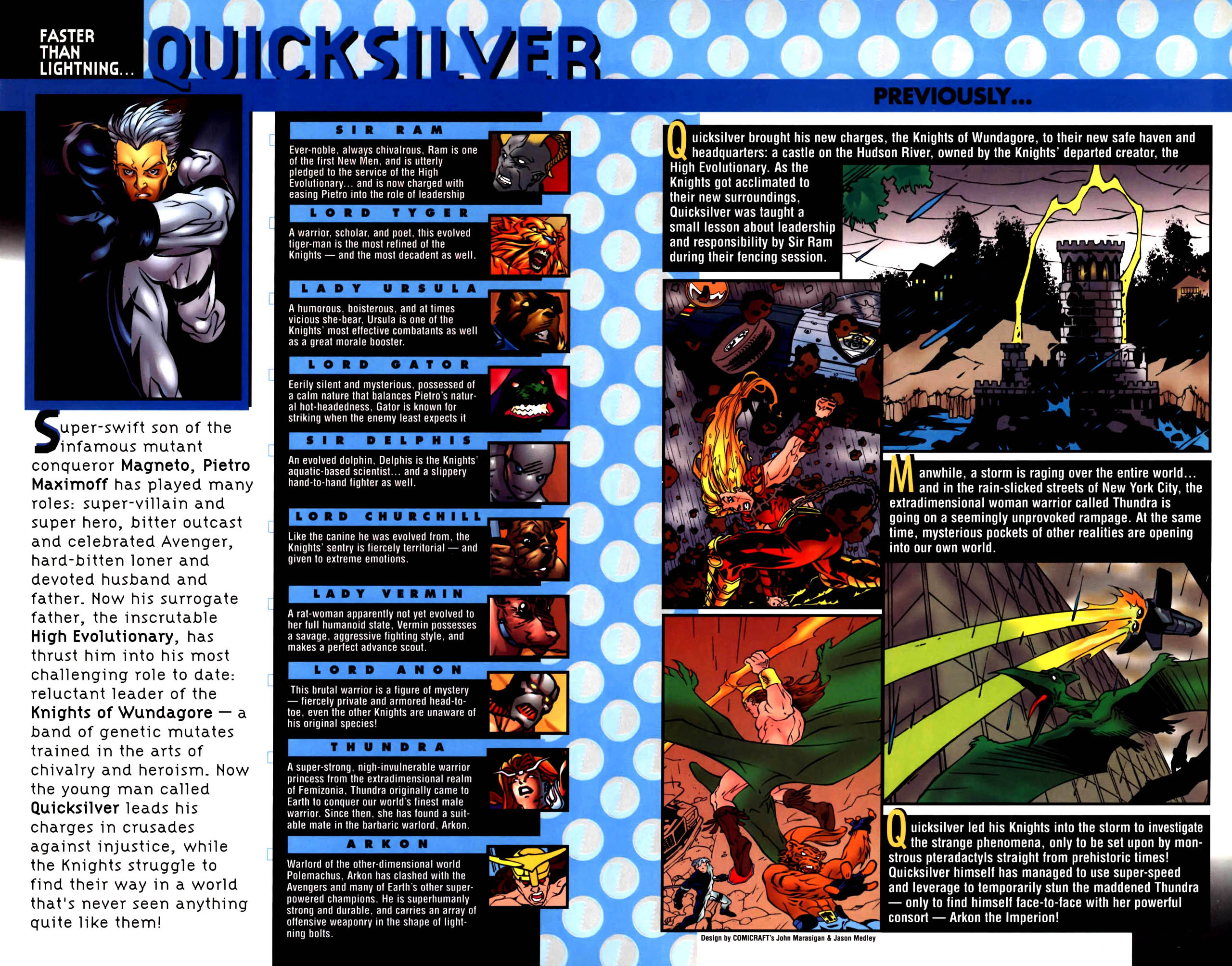 Read online Quicksilver comic -  Issue #3 - 3