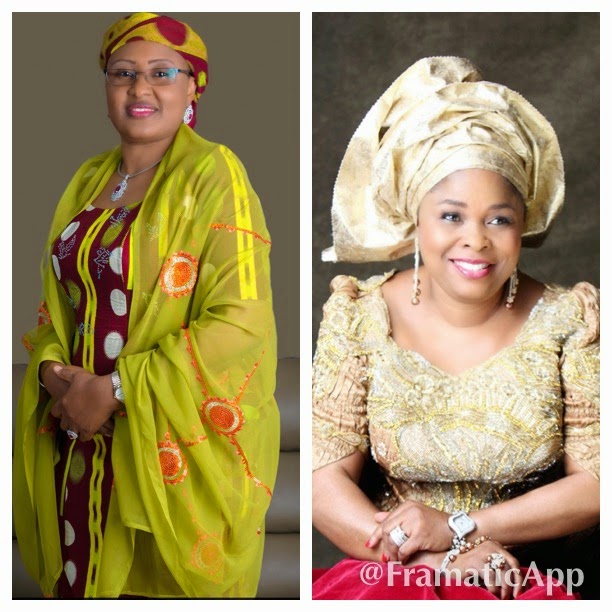 oshiomhole buhari wife stadium