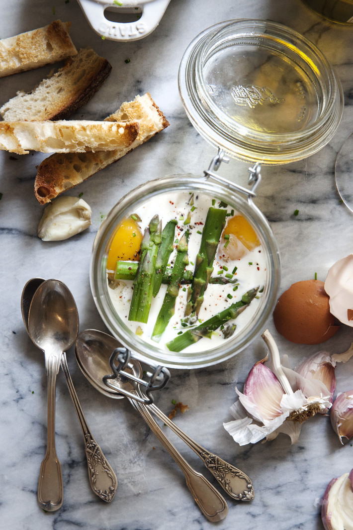 Eggs en cocotte with Asparagus by Mimi Thorisson Cool Chic Style Fashion