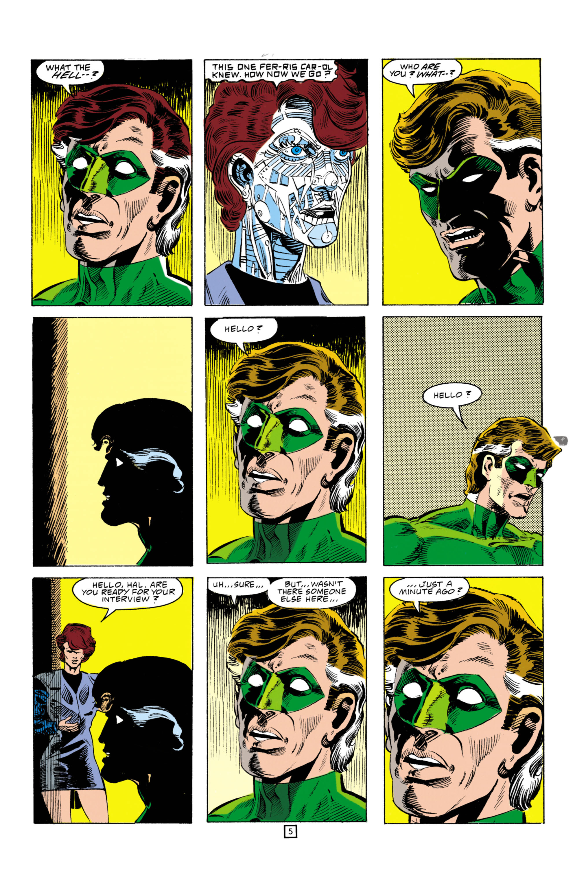 Read online Green Lantern (1990) comic -  Issue #21 - 6