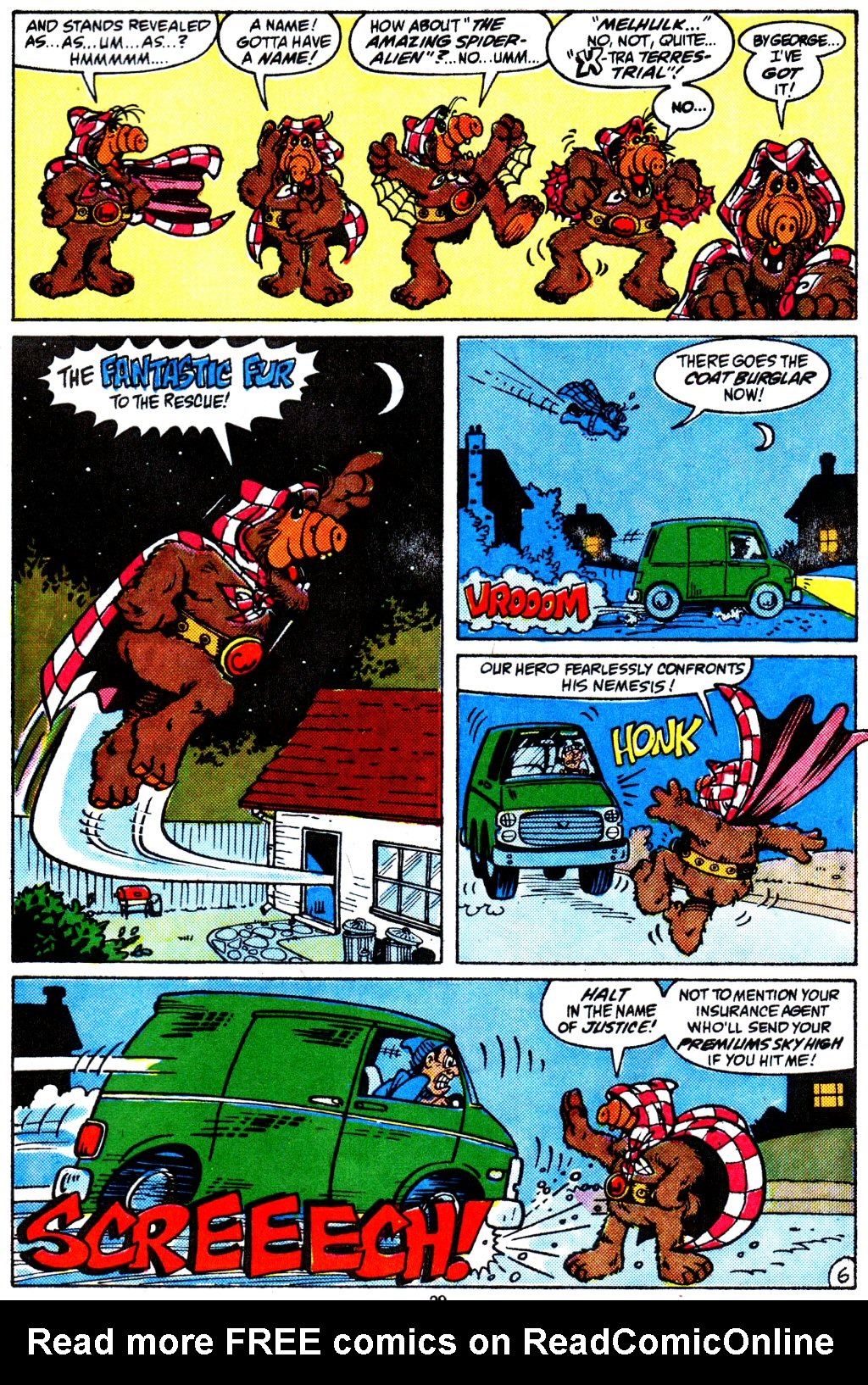 Read online ALF comic -  Issue #4 - 22