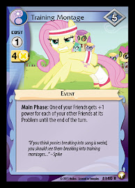 My Little Pony Training Montage Equestrian Odysseys CCG Card
