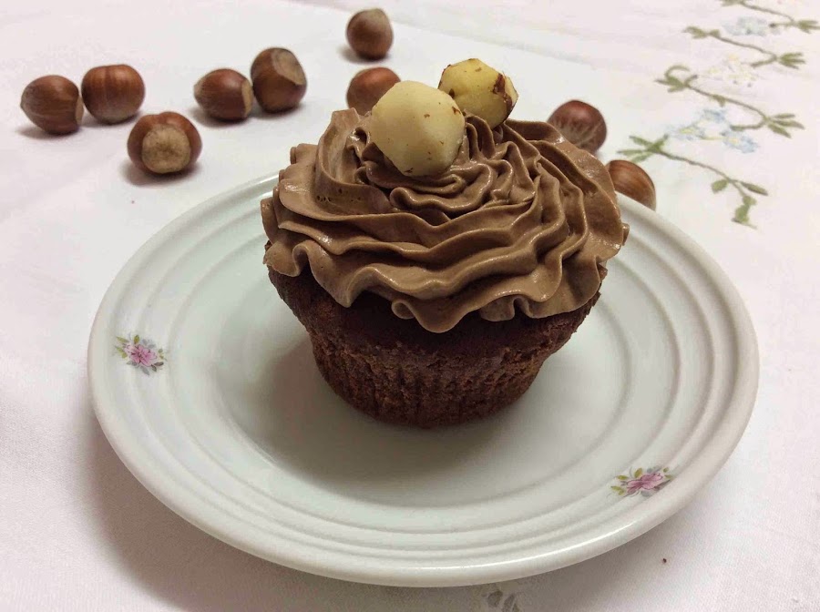 Cupcake de Nutella