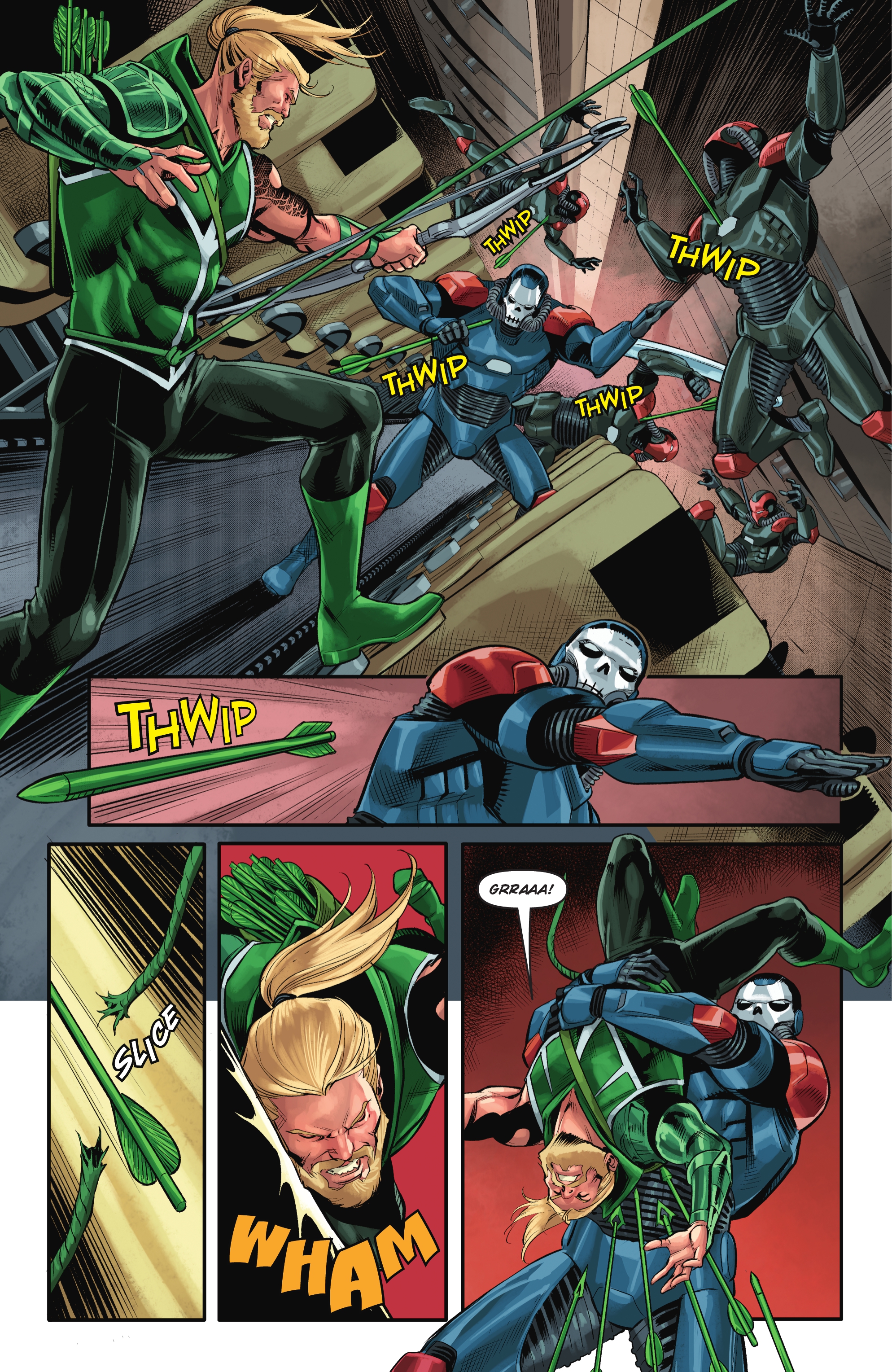 Read online Aquaman/Green Arrow - Deep Target comic -  Issue #2 - 12