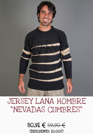 Jersey de lana elaborado en España 