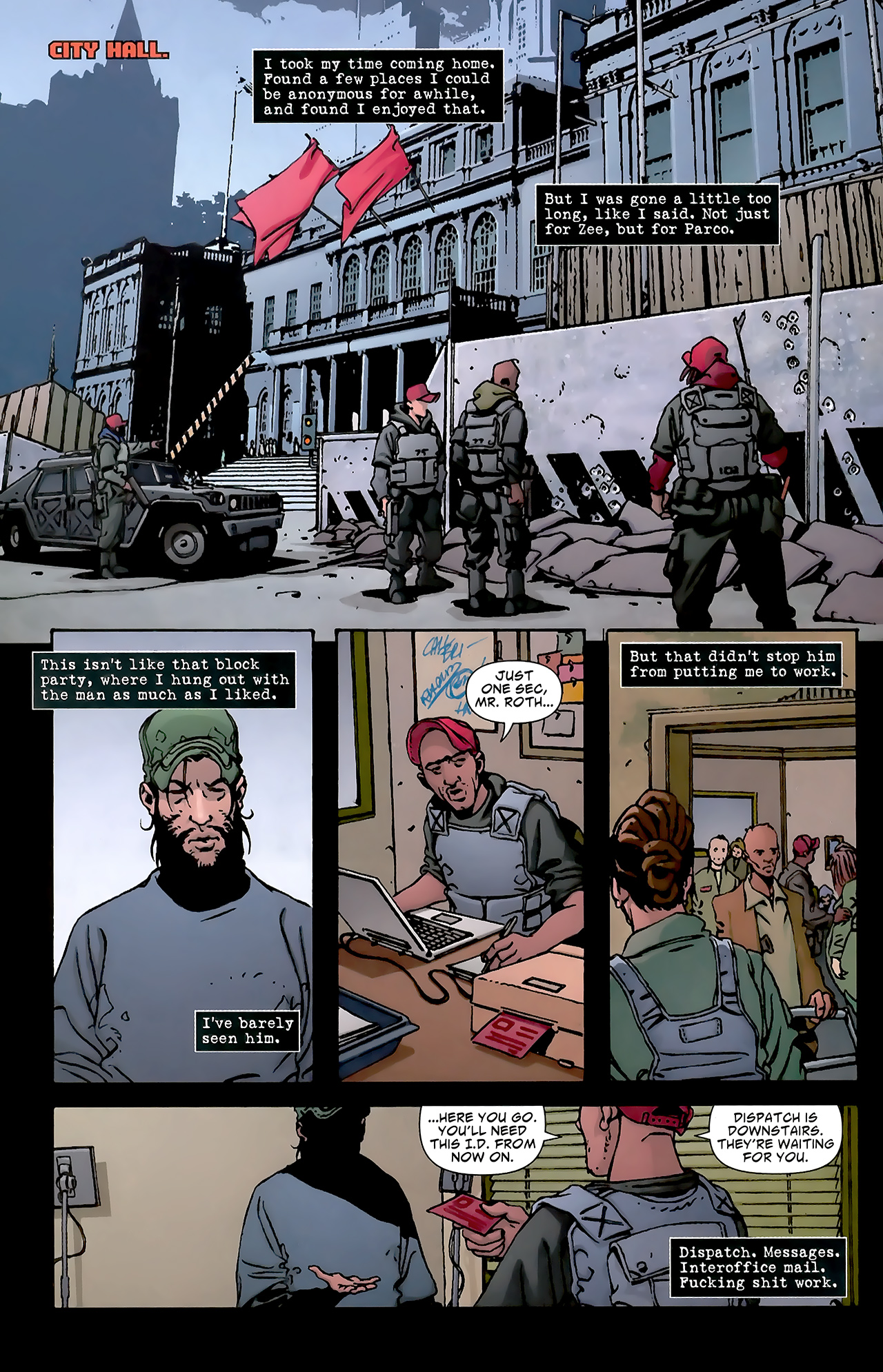 Read online DMZ (2006) comic -  Issue #37 - 11