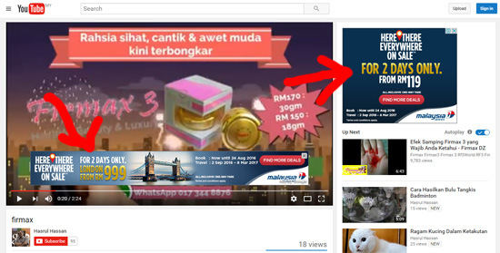 3 Sumber Income Adsense Perlu Tahu Bagaimana jana income menerusi video YouTube