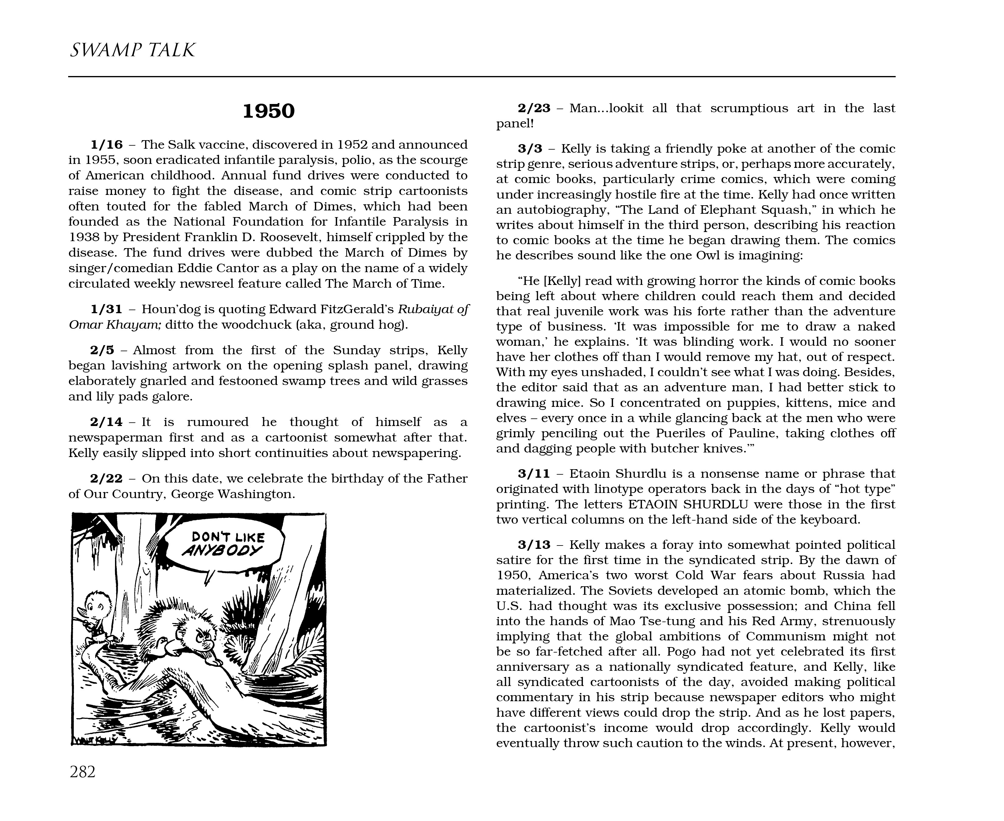 Read online Pogo by Walt Kelly: The Complete Syndicated Comic Strips comic -  Issue # TPB 1 (Part 3) - 100