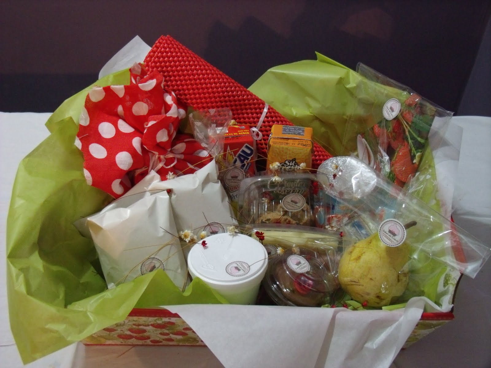 Sabor de Ideias: Cesta Café da Manhã - Ideia Diferente