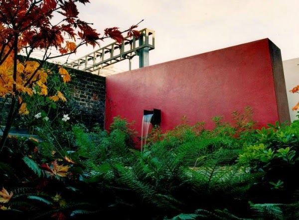 Colores para las paredes del patio o la terraza - Guia de jardin