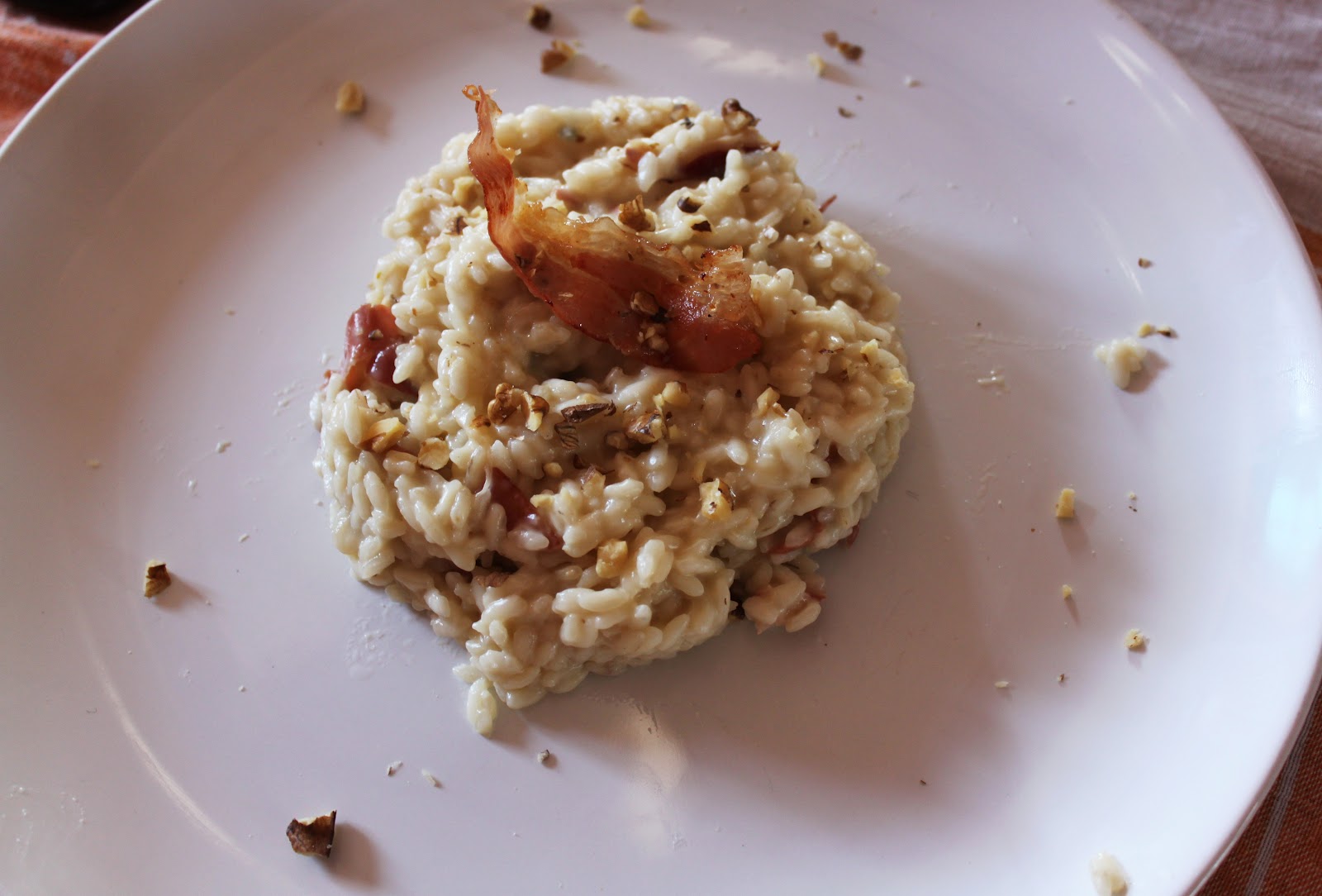 Si Chef ! Risotto speck e noci